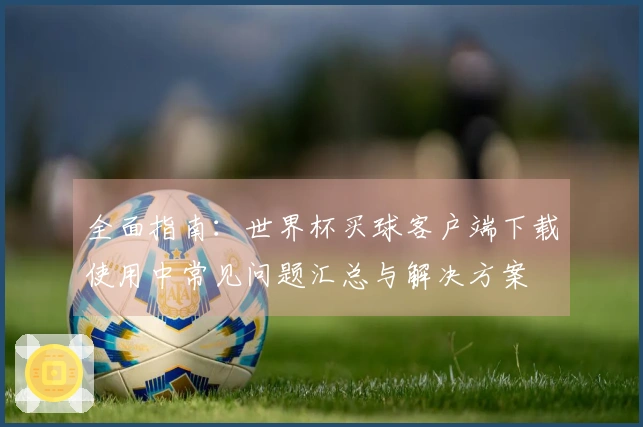 全面指南：世界杯买球客户端下载使用中常见问题汇总与解决方案